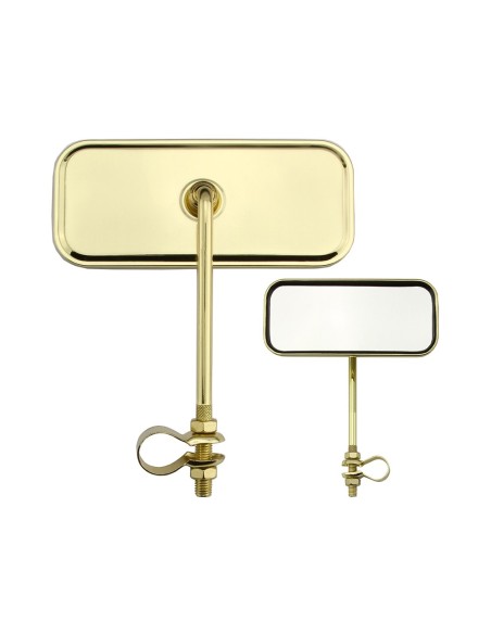 Rectangle Mirror All Gold.